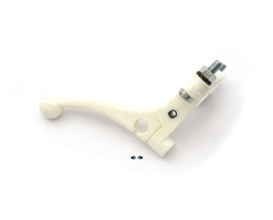 mini white plastic lever