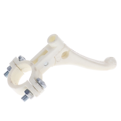 NOS plastic mini lever - WHITE