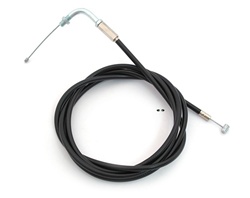 moped throttle cable with removable bendy - 50"