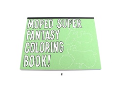 moped super fantasy coloring book