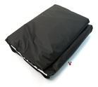 black PVC moped cover