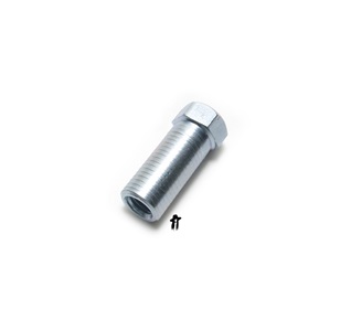 M6 long exhaust nut - V2 STEEL version