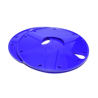 moped BLUE wheel cover set for 17" wheels