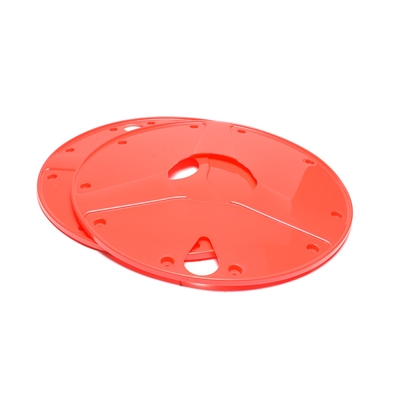 moped RED wheel cover set for 17" wheels