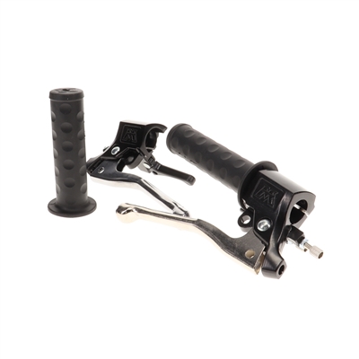 motobecane control set - chrome levers
