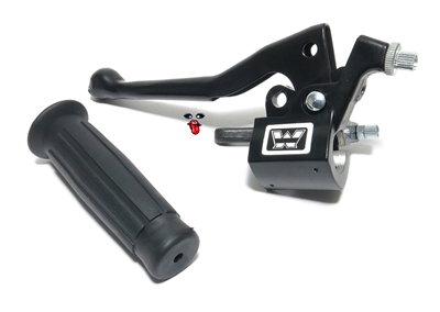 motobecane left side brake lever assembly