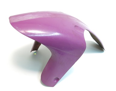 malossi MVR fiberglass front fender - purple