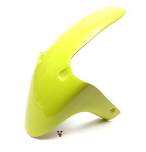 malossi MVR fiberglass front fender - FINISHED yellow