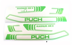 puch magnum GREEN decal set