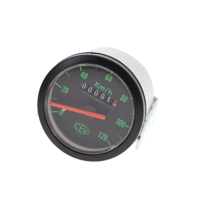 NOS CEV 120km/h speedometer - green boy