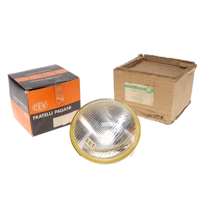 NOS CEV 171 4.5" cev headlight lens - unsealed beam