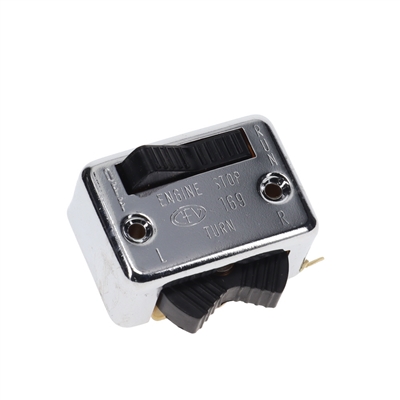 NOS CEV square chrome switch - 169