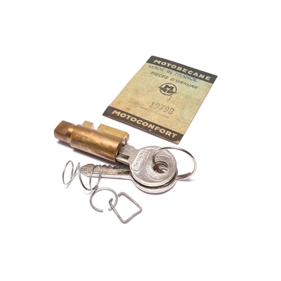 NOS motobecane 50v neiman LOCK n KEY set