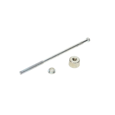 nos mbk oem seat post bolt, nut and spacer