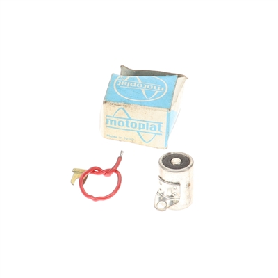 motoplat condenser with wire for many ignitions