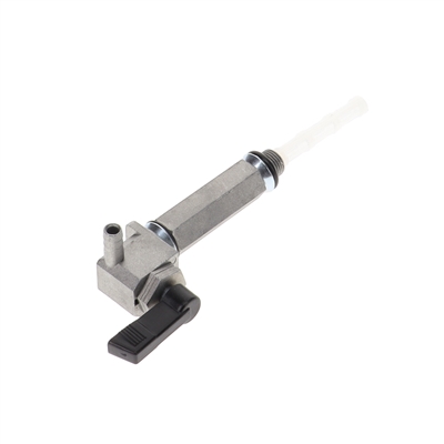 metal extendo petcock LEFT side flow for many - 10mm thread