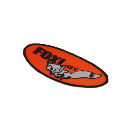 MOPED THREADS foxi gt logo patch - ORANGE
