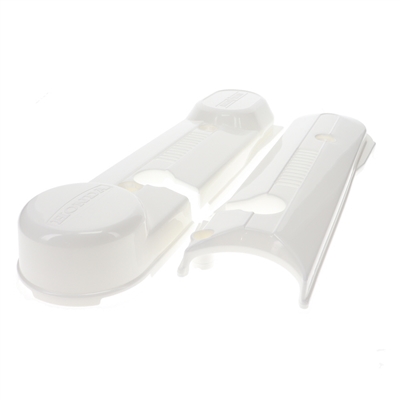 honda hobbit PERFECTO series subframe sidecover SET - WHITE