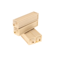 vintage pedal rubber blocks - beige