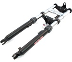 peugeot 103 black EBR forks