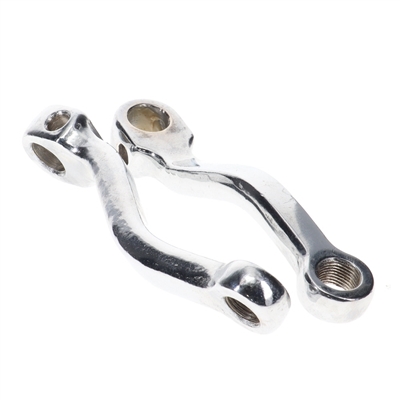 peugeot style pedal arms - chrome