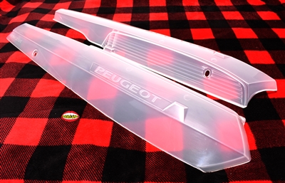 peugeot 103 side cover set - CLEAR