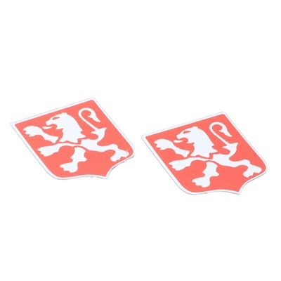 peugeot 103 toolbox stickers - red