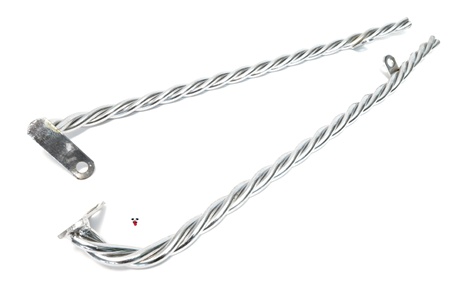 peugeot moped chrome side bars
