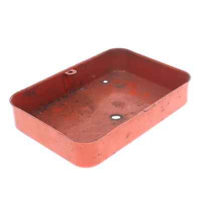 USED vespa piaggio CIAO special side lunchbox - LEFT - orange