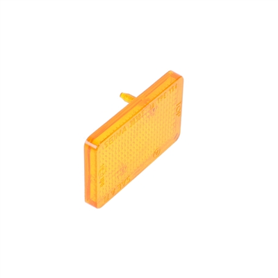 NOS vespa piaggio GRANDE orange fork reflector