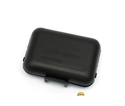 moped black spark plug caddy