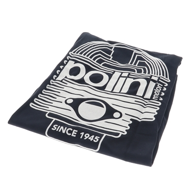 POLINI motori dark BLUE cylinder t-shirt - L