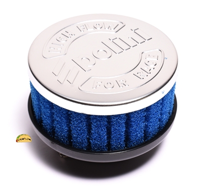 polini LIL high flow for race blue foam PHVA 37mm air filter