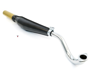 puch 2 part pipe - gold