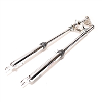 puch EBR big long chopper guy forks - chrome