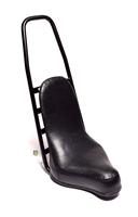 puch moped EXOTIC chopper seat - BLACK COBRA