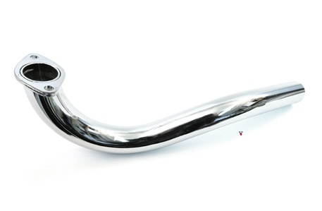 puch moped 25mm chrome exhaust header