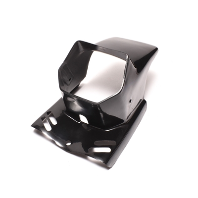 puch black euro headlight fairing - SQUARE