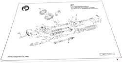 puch jet poster - exploded view