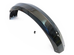 puch maxi BLACK front fender - square
