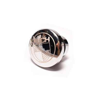 Super QUALITY puch maxi N moped CHROME gas cap that says puch on it