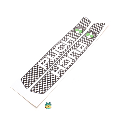 puch maxi decals - RUDEBOY checkers