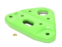 puch EBR stock maxi clamp conversion upper yoke - GREEN