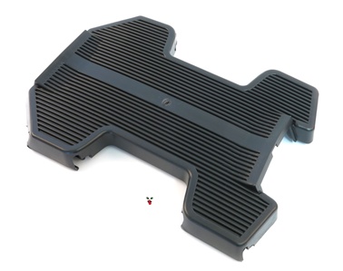 puch maxi foot rest - black