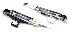 puch maxi CHROME side cover set - e50