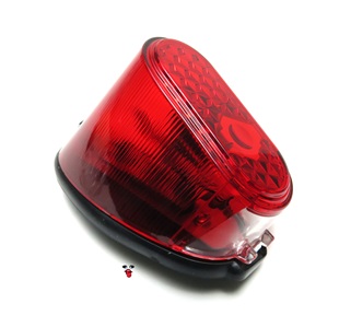 a modern take on the classic design of puch maxi tail light