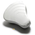 puch moped stock SUPER WHITE seat - THIN version