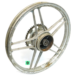 USED puch x50 rear 17" 5 star mag wheel