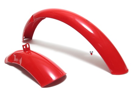 raleigh fender SET - red