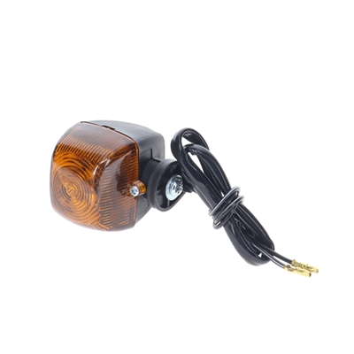 small SQUARE turn signal - smoked lens